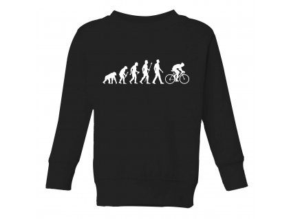 Dětská mikina Cyklistika evoluce