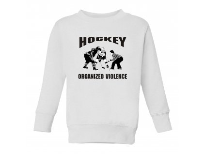 Dětská mikina Hokej organizované násilí