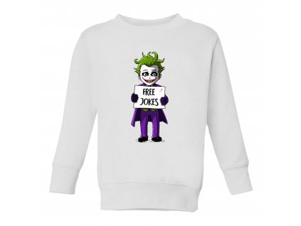 Dětská mikina Joker Vtipy Zdarma