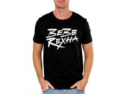 pánské černé tričko Bebe Rexha