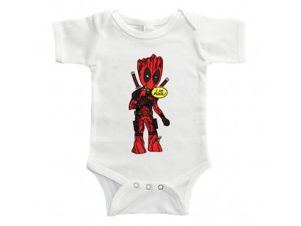 dětské body Deadpool a Groot