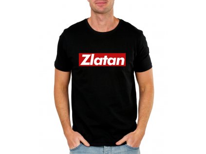pánské černé tričko zlatan ibrahimovic