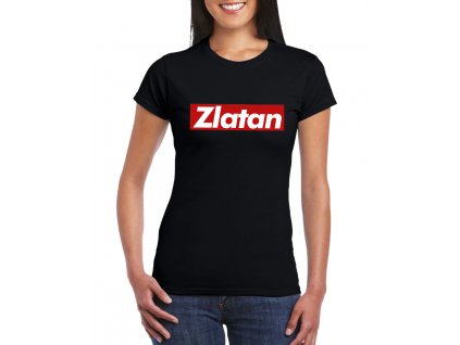 dámské černé tričko zlatan ibrahimovic