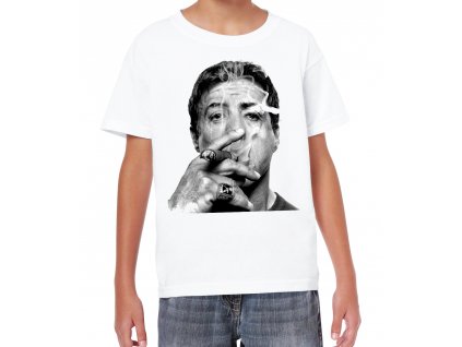 detske tricko sylvester stallone cigareta