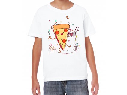 detske tricko Pizza party