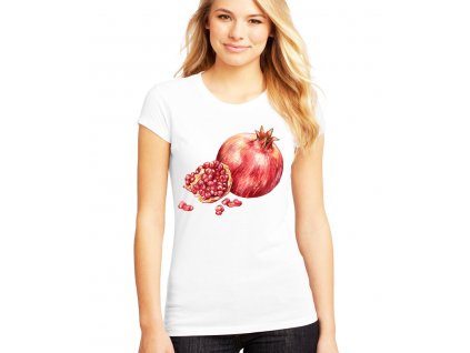 dámské tričko Granátové jablko