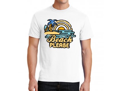 pánské tričko Pláž prosím
