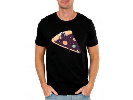 panske tricko Pizza astronaut