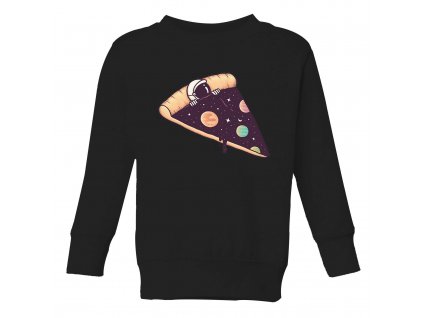 detska mikina Pizza astronaut