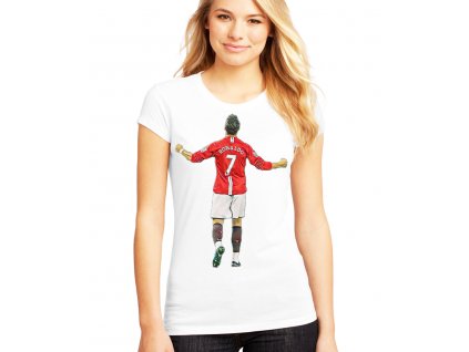 damske tričko Ronaldo manchester