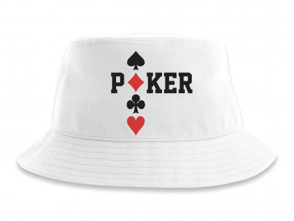 Klobouček Poker Káry Piky Kříže Srdce