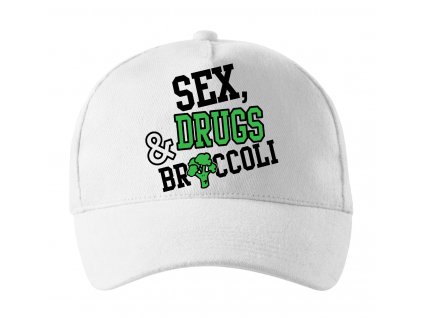 Kšiltovka Sex Drogy Brokolice