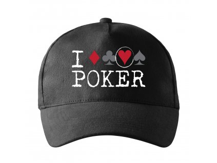 Kšiltovka Miluji Poker