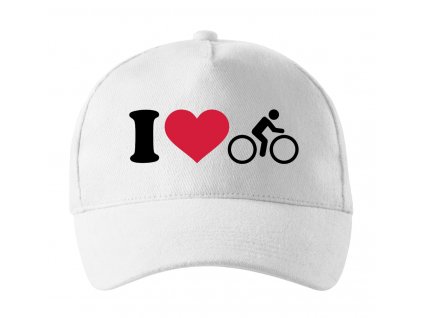 Kšiltovka Miluji jízdu na kole