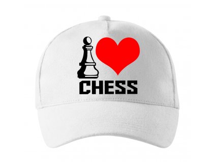 Kšiltovka Miluji šachy