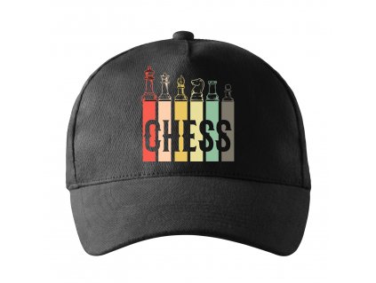 Kšiltovka Šachy barevne
