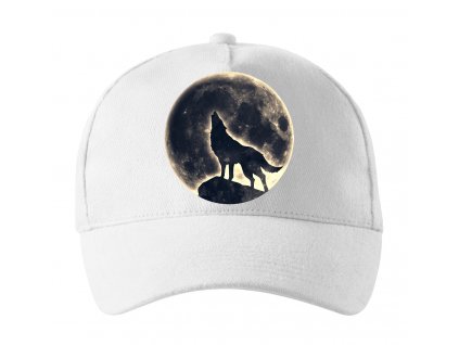 Kšiltovka Měsíc vlk