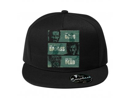 Snapback walking dead dobrý, drsnák, mrtvý