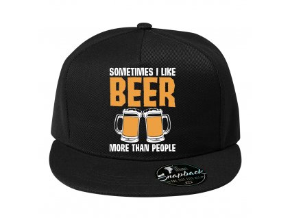 Snapback Někdy mám rád pivo více než lidi