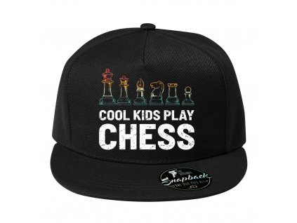 Snapback Cool děti hrajou šachy
