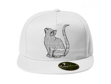 Snapback Kočka knížka