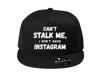 Snapback Nemůžeš mě sledovat, nemám instagram