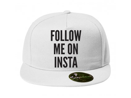 Snapback Sleduj mě na instagramu