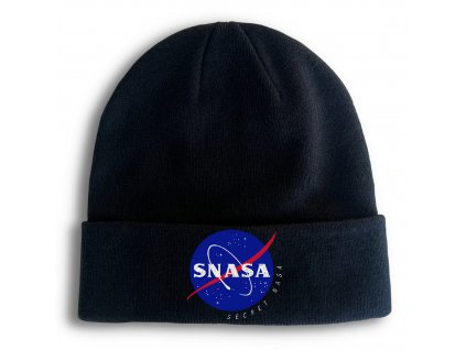 Zimní pletená čepice HIMYM Snasa Tajná NASA