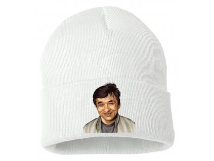 Zimní pletená čepice Jackie Chan
