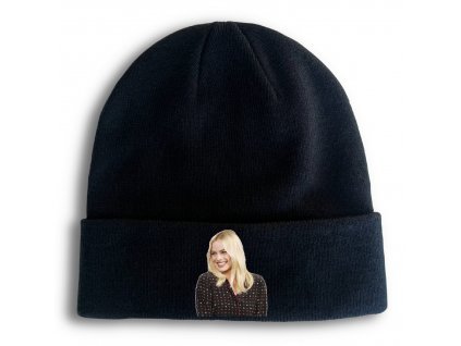Zimní pletená čepice Margot Robbie