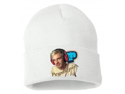 Zimní pletená čepice Pewdiepie Brofist