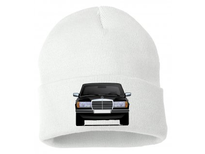 Zimní pletená čepice Mercedes Benz W123
