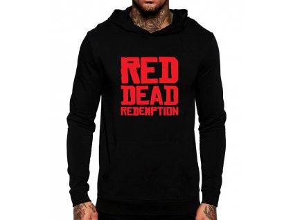 unisex mikina s kapucí red dead redemption
