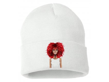 Zimní pletená čepice Rihanna