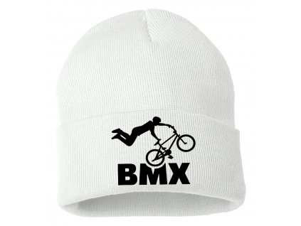 Zimní pletená čepice BMX