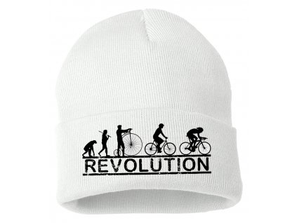 Zimní pletená čepice Cyklistika Revoluce
