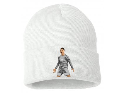 Zimní pletená čepice Cristiano Ronaldo Real madrid