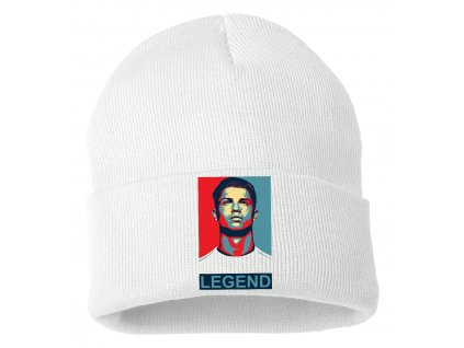 Zimní pletená čepice Ronaldo Legenda