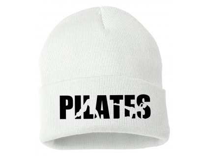 Zimní pletená čepice Pilates