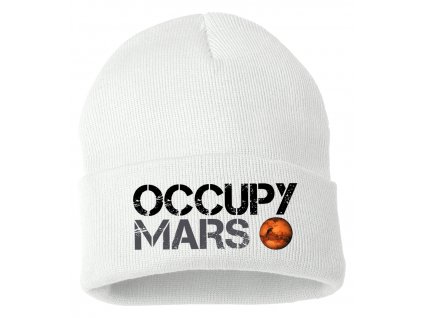 Zimní pletená čepice Obsadit Mars