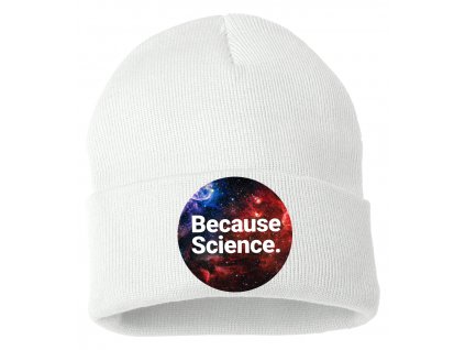 Zimní pletená čepice Protože Věda