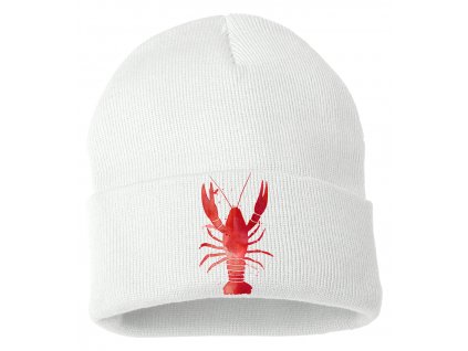 Zimní pletená čepice Lobster