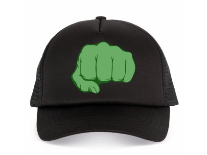 Kšiltovka trucker Hulk pěst