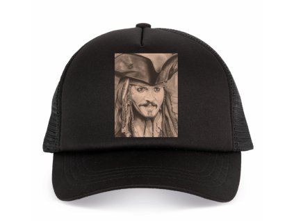 Kšiltovka trucker Jack Sparrow