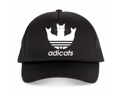 Kšiltovka trucker Adicats Parodie Adidas