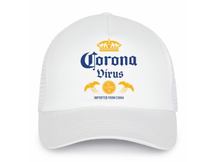 Kšiltovka trucker Coronavirus parodie pivo