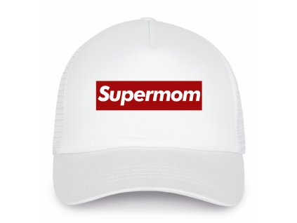 Kšiltovka trucker Super Máma Imitace Supreme