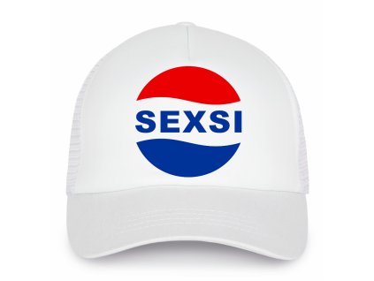 Kšiltovka trucker Sexsi Parodie Pepsi