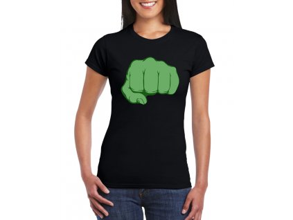 dámské tričko Hulk pěst
