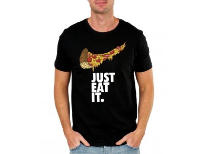 pánské černé tričko nike just do it parodie